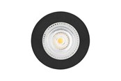 Lampor - HiluX D1 Gen3 - Full Spectrum LED Recessed spot - 2.8W - Ra97 2700K - Black - 5714255010046