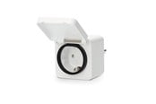Smarta Hem - Nedis SmartLife Smart Plug Zigbee 3.0 IP44 Power meter 3680 W Type F (CEE 7/7) White - ZBPO130FWT