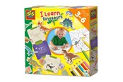 Kreativa spel - SES Creative I Learn Dinosaurs Craft Set - 14630