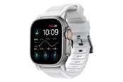 Smartwatch - Accessories - Nomad Rugged Band - 45mm | White | Silver Hardware - NM01572585