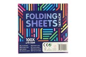 Konst- och hantverksmaterial - Wins Holland Colored Folding Leaves 16x16cm 100pcs. - SC924