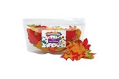 Konst- och hantverksmaterial - Colorations - Fabric Autumn Leaves 200pcs. - CHFABLEA
