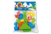 Utomhuslek - Androni Sand mold set with shovel and rake - 3608-0000