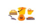 Utomhuslek - Cavallino Toys Cavallino Masonry Bucket Set with Tools and Helmet - 1364CN01
