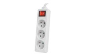 Strömkabel (extern) - Lanberg - power strip - PS1-03E-0150-W