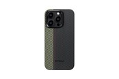 Mobile - Covers & Cases - PITAKA Fusion Weaving MagEZ 4 600D overture - iPhone 15 Pro Max - FO1501PM