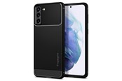 Mobile - Covers & Cases - Spigen Rugged Armor - black - Galaxy S21 - ACS02421