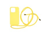 Mobile - Covers & Cases - Mobile Origin Lanyard Case - yellow - iPhone 15 Pro - LYC-S-YLW-15PRO
