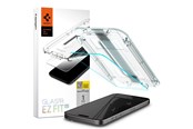 Mobiltelefontillbehör-Skyddsfilm - Spigen Glass tR EZ Fit HD 1 Pack - transparency - iPhone 15 Pro Max - AGL06878