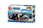 Byggset - Sluban Police Car with Dog - M38-B0639