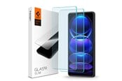 Mobiltelefontillbehör-Skyddsfilm - Spigen Glass tR Slim 2 Pack - Xiaomi Redmi Note 12 Pro 5G/Redmi Note 12 Pro+ 5G/POCO X5 Pro 5G - AGL06045