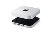 Dockning - Satechi Stand & Hub For Mac Mini / Studio With NVMe SSD Enclosure - ST-GMMSHS