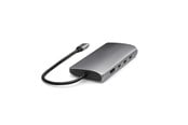 Dockning - Satechi USB-C Multiport Adapter 8K With Ethernet V3 - ST-P8KEM