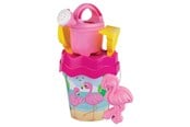 Utomhuslek - Androni Bucket set Flamingo 6 pieces. - 1335-0FEN
