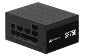 Strömförsörjning - Corsair SF Series SF750 (2024) Strömförsörjning - 750 Watt - 92 mm - ATX 3.1 - 80 Plus Platinum certificate - CP-9020284-EU