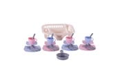 Rollek - Cavallino Toys Cavallino Crockery with Dishwashing Rack Pink 30pcs. - 8487SF01