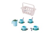 Rollek - Cavallino Toys Cavallino Crockery in Basket Blue 15 pieces. - 8325SF01