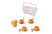 Rollek - Cavallino Toys Cavallino Crockery in Basket Orange 15 pieces. - 8326SF01