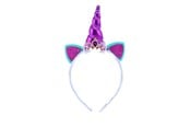 Små presenter till barn - Dream Horse Diadem Unicorn Purple - 12586A