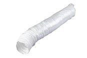 Ventilation - Duka Flex hose Ø127x6000 mm white - 109595