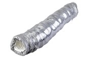 Ventilation - Duka Flex hose with insulation Ø127x4000 mm white - 109629