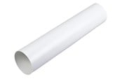 Ventilation - Duka Ventilation pipe Ø125 x 500 mm white - 108785