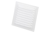 Ventilation - Duka Jalousie grid 150x150 mm white - 127142