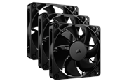 Chassi fläkt - Corsair RS120 3-pack - Chassi fläkt - 120mm - Svart - 36 dBA - CO-9050189-WW