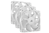 Chassi fläkt - Corsair RS120 - 3-pack - Chassi fläkt - 120mm - Vit - 36 dBA - CO-9050193-WW