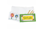 Kreativa spel - Colorations - Decorate your own Pencil Case Canvas Set of 12 - CHPENBAG