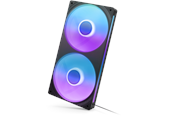 Chassi fläkt - NZXT F240 RGB CORE UNIBODY - 240mm - Chassi fläkt - 120mm - Svart - 30 dBA - RF-U24HF-B1