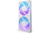 Chassi fläkt - NZXT F240 RGB CORE UNIBODY - 240mm - Chassi fläkt - 240mm - Vit - 30 dBA - RF-U24HF-W1