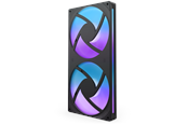 Chassi fläkt - NZXT F280 RGB CORE UNIBODY - 280mm - Chassi fläkt - Svart - 30 dBA - RF-U28HF-B1