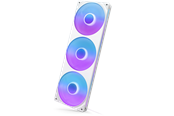 Chassi fläkt - NZXT F360 RGB CORE UNIBODY - 360mm - Chassi fläkt - Vit - 30 dBA - RF-U36HF-W1