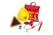 Rollek - Small Foot - Firefighter Backpack with Wooden Fire Brigade Attributes 8dlg. - 12361