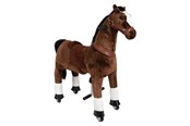 Rollek - Small Foot - Brown Rocking Horse on Wheels - 12462