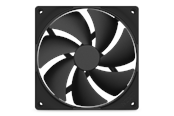 Chassi fläkt - NZXT F140P V2 - Static Pressure - Chassi fläkt - 140mm - Svart - 30 dBA - RF-P14SF-B2