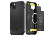 Mobile - Covers & Cases - Spigen Rugged Armor MagSafe - matte black - iPhone 14 - ACS05036