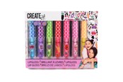 Små presenter till barn - CREATE IT! Beauty Lip Gloss Fragrance & Glitter 7pcs. - 84144