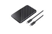 Hårddisk, tillbehör - ORICO 2.5' HDD / SSD Enclosure 6 Gbps USB-C 3.1 Gen1 (Black) - 25PW1C-C3-BK-EP