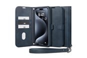 Mobile - Covers & Cases - Spigen Wallet S Pro - navy - iPhone 15 Pro - ACS06741
