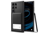 Mobile - Covers & Cases - Spigen Liquid Slot - matte black - Samsung Galaxy S24 Ultra - ACS07310