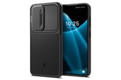 Mobile - Covers & Cases - Spigen Optik Armor - black - Samsung Galaxy S24 - ACS07363