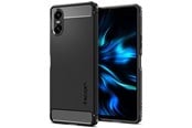 Mobile - Covers & Cases - Spigen Rugged Armor - matte black - Sony Xperia 10 VI - ACS08298