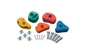 Utomhuslek - SwingKing Climbing Stone Set Small with 2 holes 5 pcs. - 2550045
