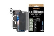 Mobiltelefontillbehör-Skyddsfilm - PanzerGlass 3-in-1 Privacy Protection Bundle iPhone 16 Plus - PANZERB1293+P2863+1283