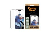 Mobiltelefontillbehör-Skyddsfilm - PanzerGlass Screen Protector Aluminum Frame iPhone 16 Pro Max| Ultra-Wide Fit - PANZER2852
