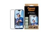 Mobiltelefontillbehör-Skyddsfilm - PanzerGlass Screen Protector Aluminum Frame iPhone 16 | Ultra-Wide Fit - PANZER2849