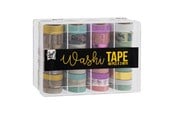 Konst- och hantverksmaterial - Creative Craft Group Washi tape in storage container 40 pcs. - CR3000/GE