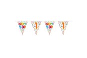 Leksaker - Folat BV Flag line Confetti 1 year 10 meters. - 27101